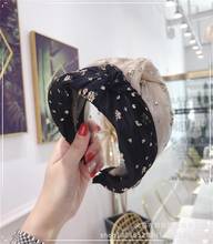 Fashion Korean style Ink painting flowers hairband Women Girls Fashion Sexy Simple lace Hair Hoop headwear Hair Accessories 2024 - buy cheap