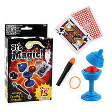Magic Kit Set with Instruction Manual（no box）Magic Tricks Close Up Magia Simple Magie Illusion Gimmick Props Toys for Kids 2024 - buy cheap