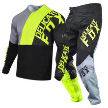 Delicate Fox 180 LOVL SE Blue Red Off Road Gear Set Motocross Motorcycle Mountain Bicycle Offroad Suit Mens Jersey Pants 2024 - buy cheap