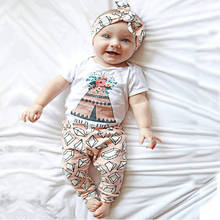 Elegante infantil bebê criança bebê crianças meninos roupas bebê menino gesto rock top + calças camufladas conjunto de roupas bcstubo 2024 - compre barato