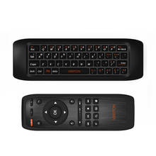 Viboton mouse fly air 2.4g, teclado sem fio com controle remoto raspberry pi 3, configuração para android, smart tv box comp 2024 - compre barato
