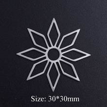 5pcs/lot Special Sun Lotus 316L Stainless Steel DIY Pendant Charms Wholesale For Jewelry Making Factory Price 2024 - buy cheap