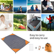 Beach Mat Multifunction Outdoor Beach Blanket Camping Mat Picnic Blanket Waterproof Portable Foldable 2024 - buy cheap