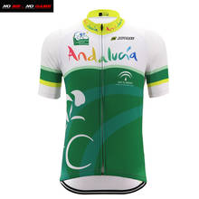 2020 Мужская велосипедная Джерси зеленая рубашка с коротким рукавом велосипедная одежда ropa maillot ciclismo MTB майки с сублимационной печатью 2024 - купить недорого