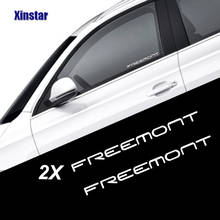 2pcs Decal Sticker car windows sticker for fiat freemont 2024 - buy cheap