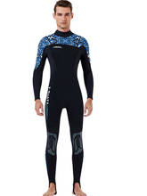 Mens 1.5mm Full Wetsuit Womens, Premium Neoprene Back Zip Long Sleeve Scuba Diving Wetsuit-One Piece Wet Suit Surfing Swimming 2024 - buy cheap