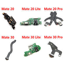 Puerto de carga USB para Huawei Mate 20 30 Pro Lite, placa de conector, Cable de cinta flexible, piezas de repuesto, nuevo 2024 - compra barato