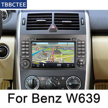 Reproductor Multimedia para coche Mercedes Benz W639, Radio Estéreo BT, USB, SD, AUX, WIFI, HD, 2003 ~ 2012 NTG, Android, navegación GPS, DVD 2024 - compra barato