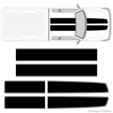 For Chevy S-10 S-15 ZR2 Sonoma EZ Rally Racing Stripes Vinyl Decals Graphics Car styling 2024 - buy cheap