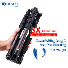 Benro IF19C Tripod Carbon Fiber Portable Reflexed Monopod Camera Stands For Canon Nikon Sony DSLR Max Loading 8KG Carrying Bag 2024 - buy cheap
