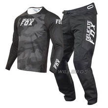 Delicate Fox-Conjunto de ropa para Motocross, Jersey Oktiv Trev MX, pantalón, ATV, Dirt Bike, todoterreno, DH, UTV, MTB, 2021, 180 2024 - compra barato