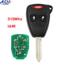 Remote Key Fob 2+1 Button 315Mhz +Chip ID46 for Chrysler for Dodge for Jeep FCC: M3N OHT OHT692713AA-OHT692427AA-MSN5WY72XX 2024 - buy cheap