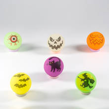 Ночной свет Европа и Америка игрушечный шар для детей 45 эластичный шар 20,19 миллионов Хэллоуин Игрушка с сюрпризом прыгающий мяч оптовая продажа Dist 2024 - купить недорого