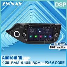 Reproductor Multimedia PX6 DSP para coche, unidad principal de Radio estéreo con GPS y DVD, Android, para Kia Ceed 2013, 2014, 2015, 2016 2024 - compra barato