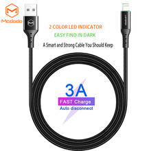 Mcdodo USB Cable for Lightning iPhone 11 Pro Max XS XR X 8 7 6s 6 plus iPad Fast Charging IOS  Charger Auto Power Off Data Cable 2024 - buy cheap