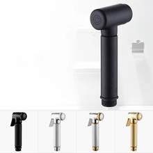 WZLY Black Brass Handheld Bidet Spray Shower Set Accessories Bidet Sprayer Toilet Bidet Faucet Lavatory With Hose/Aluminum Base 2024 - buy cheap