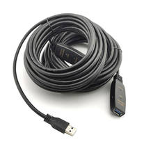 Активный Удлинительный Кабель USB 3,0, 10 м, с усилителем, 10 м, usb 3,0, Удлинительный шнур «Папа-мама» 2024 - купить недорого