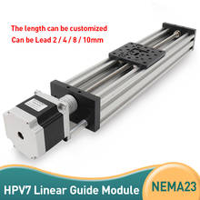 Hpv7 openbuilds C-beam activator linear z-t8 axis lead screw t8-2 / 4 / 8 / 12 / 14mm NEMA 23.8a stepper motor 2024 - купить недорого