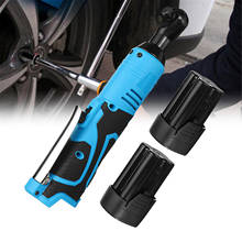 12V Electric Right Angle Wrench 3/8"Cordless Ratchet Wrench With Battery Set Rechargeable Car Repair Power Tool 2024 - buy cheap