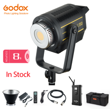 В наличии Godox VL150 VL-200 VL300 5600K белая версия LED светильник непрерывный выход Bowens Mount Studio светильник App Support 2024 - купить недорого