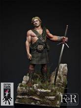 1/32 Scale Model Resin Kit 54mm Scots Warrior Assembly Models Figure Resin Kit Model Colorless Self-Assembled Toy 2024 - buy cheap