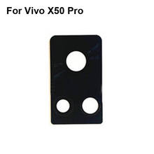 Стеклянные линзы для задней камеры Vivo X50 Pro, замена для Vivo X 50 Pro, 2 шт. 2024 - купить недорого