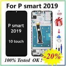 Display lcd, máxima qualidade, multitoque, para huawei p smart 2019, com painel, tela para 2024 - compre barato
