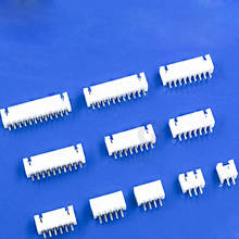 Xh2.54-cabeçalho 1000mm 2p/3p/4 p/5p/6p/7p/8p/9p/10p/11p/12p, 2.54 peças