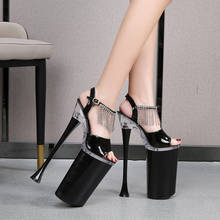 26CM High heels Thin Heels Platform Nightclub Sexy Stage Show Pole dance shoes Models Party Fashion stripper heels Mature New 2024 - buy cheap