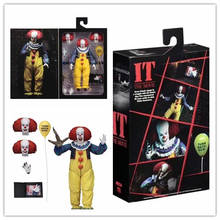 18cm NECA tephen King's It Pennywise Joker 2017 Evil Ultimate Joint Movable PVC Collection Toy Model Action Figure toys 2024 - купить недорого