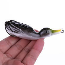 1pcs 2019 New HOT Pesca Pike Fishing Lure Artificial Bait 18.5g 105mm Duck Lure Soft Baits Fishing Wobblers Frog Lure 2024 - buy cheap