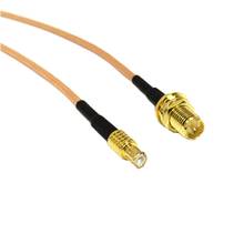 1PC New RP-SMA Female to MCX Male Straight RG316 Coaxial Cable 15CM 6" Adapter Pigtail Wire Connector 2024 - buy cheap