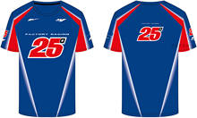 Verão da motocicleta para yamaha secagem rápida respirável camisa t azul ractory racing team motocross roupas equitação camiseta 2024 - compre barato