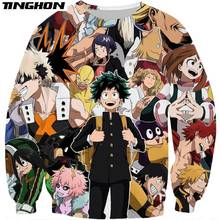 XS-7XL anime menina toga himiko meu herói academia 3d impresso moletom masculino feminino casual harajuku casal pullovers transporte da gota 2024 - compre barato