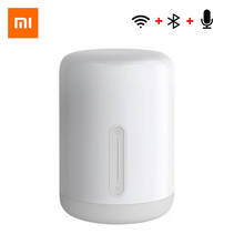 Xiaomi Bedside Lamp 2 Smart Table LED Light Mi home APP Wireless Control MIJIA Bedroom Desk Night Light for Apple HomeKit Siri 2024 - buy cheap