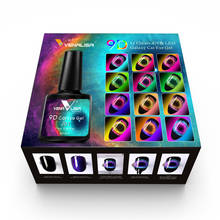 9d cat eye nail gel 9D Galaxy Cat Eye Nail Gel Chameleon Magnetic Soak Off UV/LED Nail Varnish 5ml Semi Permanent Manicure Gel 2024 - buy cheap