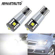 2Pcs T10 LED W5W Canbus 194 501 Lamps 3SMD Clearance Lights Bulb For Opel Astra h j g Corsa Zafira Insignia Vectra b c d 2024 - buy cheap