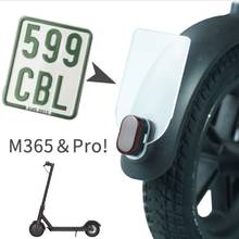 3D Print License Plate Frame Tag for Xiaomi Mijia M365 M187 Electric Scooter Number Plate for Xiaomi M365 Pro MI Scooter Parts 2024 - buy cheap