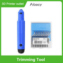 3D Printer Trimming Tool Model Trimming Kni-fe Scraper Deburring Polishing Cutter with 10 Replacement Blades 2024 - buy cheap