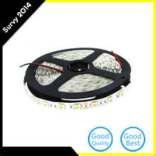 Tira de luces LED blanco cálido SMD 5050 5m 300 LEDs 12V lámpara Flexible 2024 - compra barato