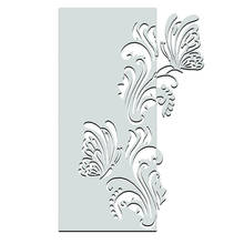 YaMinSanNiO Butterfly Flower Edge Metal Cutting Dies for DIY Scrapbooking Album Card Making Embossing Stencil Diecuts Decoration 2024 - buy cheap