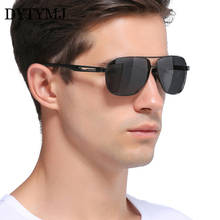 DYTYMJ Polarized Sunglasses Men 2020 Retro Anti-Glare Square Sunglasses High Quality UV400 Vintage Sun Glasses for Men Oculos 2024 - buy cheap