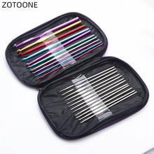 22Pcs/set Hand Sewing Needles Metal Crochet Set Single DIY Knitting Needles Sweater Lace Needles Suit Stainless Steel Aluminum D 2024 - buy cheap