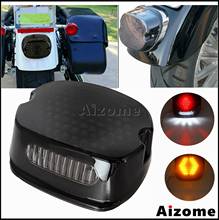 Motorcycle Tail Light Brake Led Light Rear Turn Signal W/License Plate Light For Sportster Dyna FXDL Electra Glides Road King 2024 - buy cheap