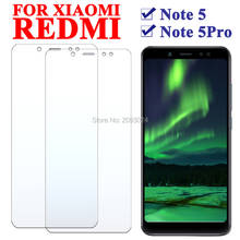 Cubierta de vidrio templado para Xiaomi Redmi Note 7, 6, 5, 8 Pro, 5A, película protectora de vidrio, 5 uds. 2024 - compra barato