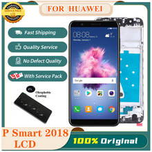 ЖК-дисплей для Huawei P Smart 2018 FIG-LX1/LA1/LX2 ЖК-дисплей сенсорный экран Замена для Huawei p smart/Enjoy 7S 2024 - купить недорого