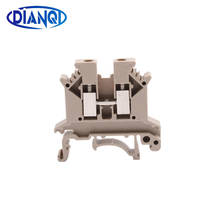 20/50/100 Uds. din rail bloque de terminales universal UK-2.5B cable de tornillo terminales eléctricos bloques conector de cobre UK2.5B 32A 2024 - compra barato