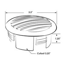 12 Sets 3" RV Marine Boat 316 Stainless Steel Round Air Flow Vent 81933SS-HP 2024 - buy cheap