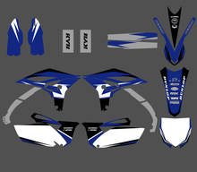 NICECNC-pegatina gráfica de fondo adhesivo para Yamaha, calcomanías para guardabarros de horquilla, YZ250F, YZF250, YZ 250F, YZF 250, 2010, 2011, 2012, 2013 2024 - compra barato