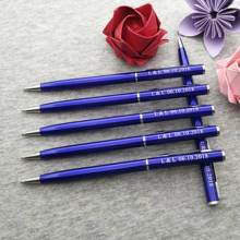 New design unique wedding pens business promotion pens custom engrave with your company name/logo free for trade show and events 2024 - buy cheap